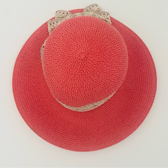 💕Pretty Sun/Beach Hat SZ OS - Picture 4 of 13